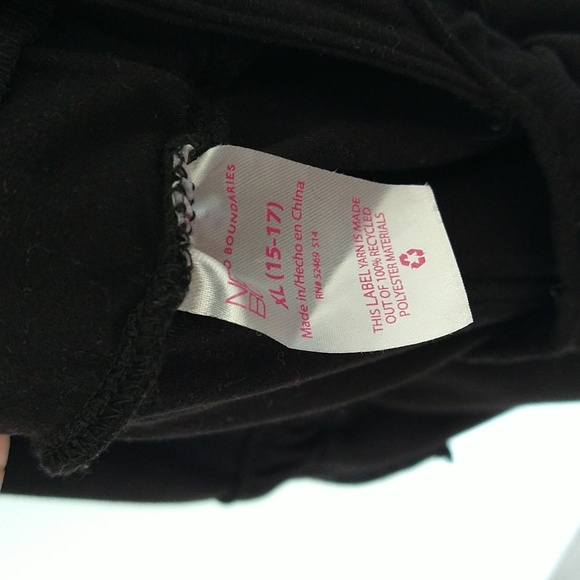 No Boundaries Shortalls In Black Soot Faux Buttons Drawstring Waist - Picture 11 of 11